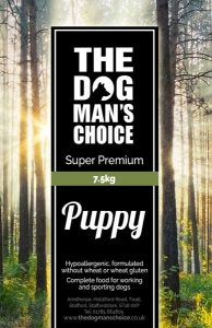 Puppy Grain Free Dog Food from the Dog Man's Choice