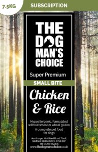 Super Premium Small Bite Adult Chicken & Rice Dog food subscription
