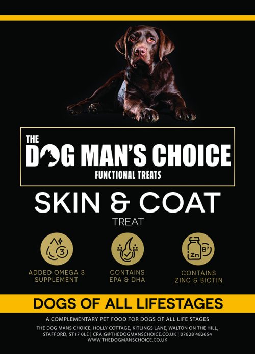 The Dog Man’s Choice Skin & Coat Functional Treats