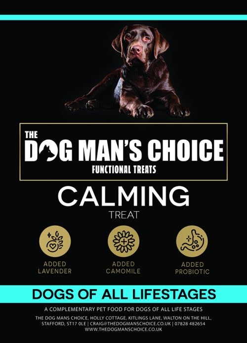 The Dog Man’s Choice Calming Functional Treats – Duck & Chicken with Lavender & Camomile