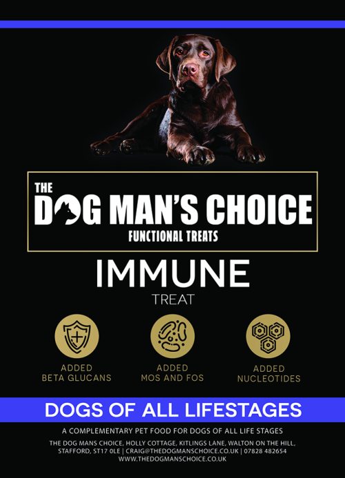 The Dog Man’s Choice Immune Functional Treats